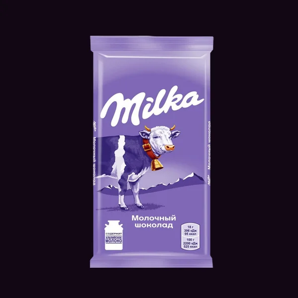 MILKA МОЛОЧНЫЙ ШОКОЛАД